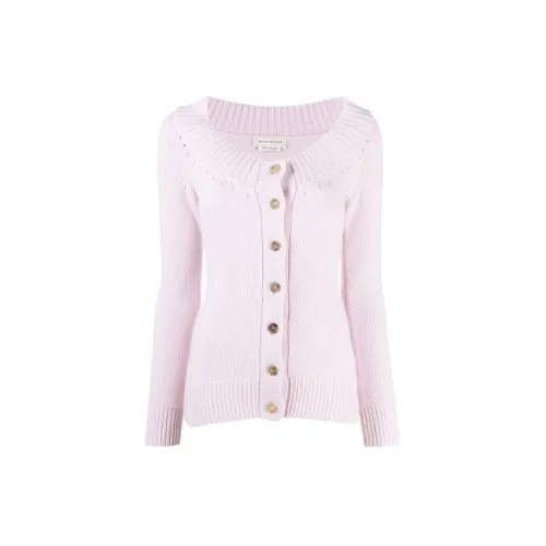 Alexander McQueen Slim Fit Knitwear Women's Pink