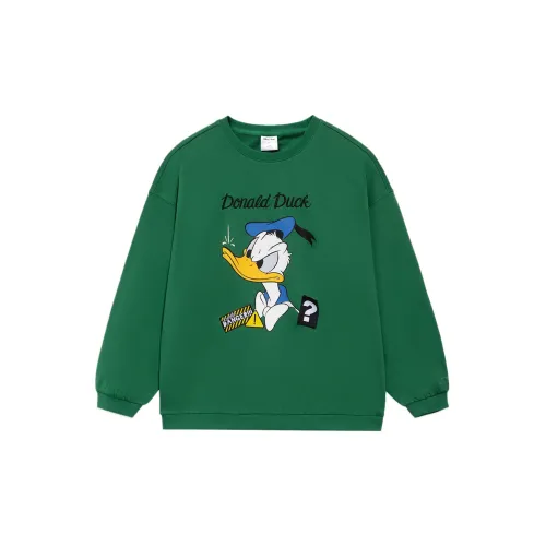 Disney X LINING Disney Sweatshirts Women's Green Onion Green