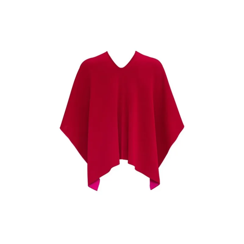 Valentino Asymmetrical Draped Cape-1