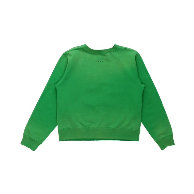 GUCCI X Disney Donald Duck Sweatshirt Green/Multi-1