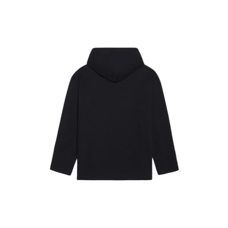 Balenciaga SS22 Sweatshirt Regular Fit Women's Black-2