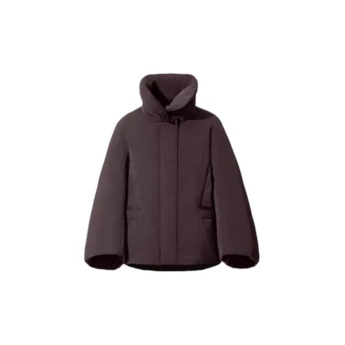 UNIQLO Down Jackets Women's Dark Red