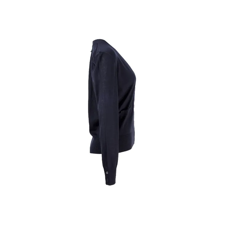 THOM BROWNE 4 Bar V Neck Cardigan-3