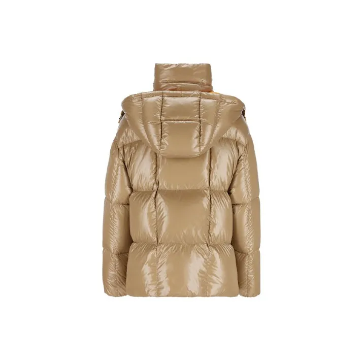 Moncler Parana Series FW21 Down Jacket Winter Women's Milk Tea Beige-1