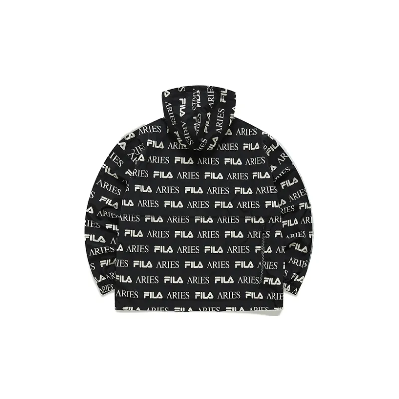 FILA FUSION ARIES Collaboration Collection Jacket Women's Pitch Black-1