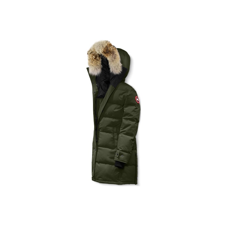 Canada Goose Shelburne Series Down Jackets Women s Army Green POIZON