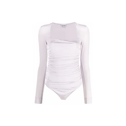 GANNI Bodysuits Women's Pink