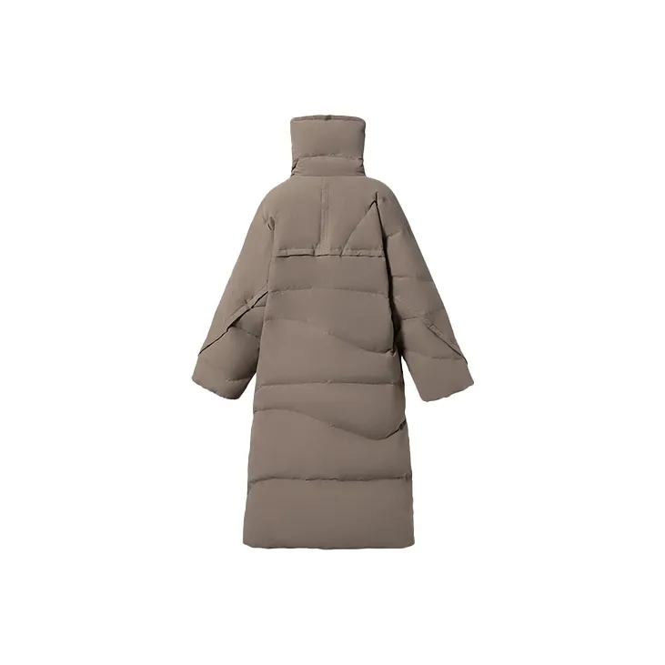 LiNing Sports Fashion Collection Down Jackets Women's Walnut Brown-1