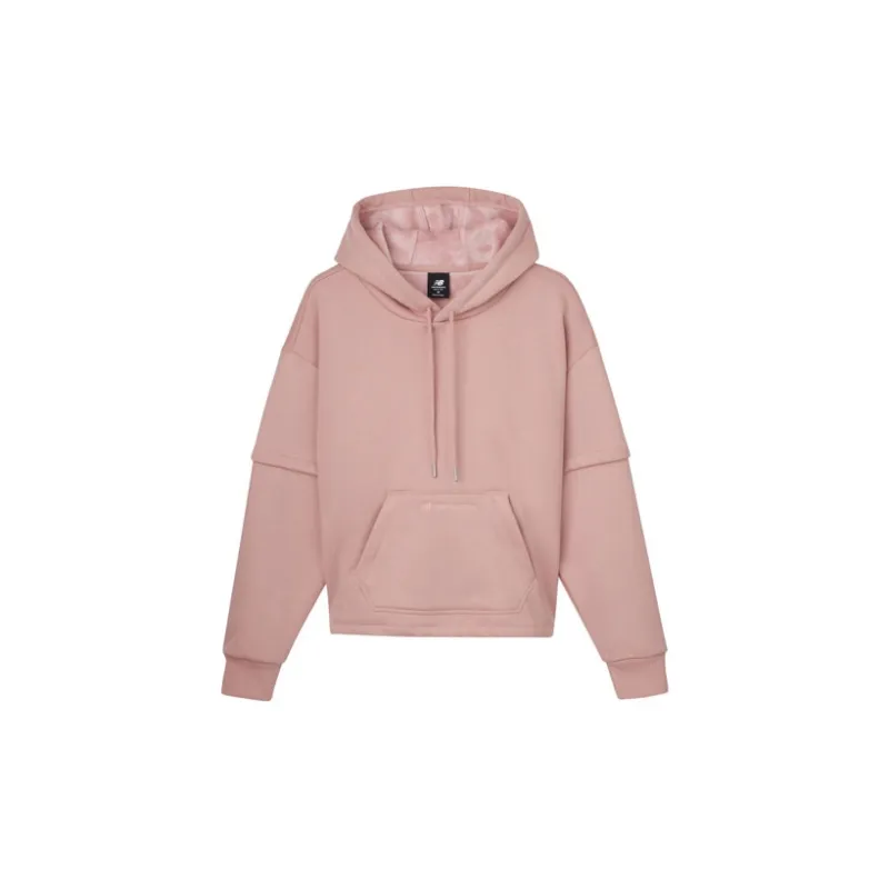 New Balance Leisure Life Sweatshirts Women's Pink-1