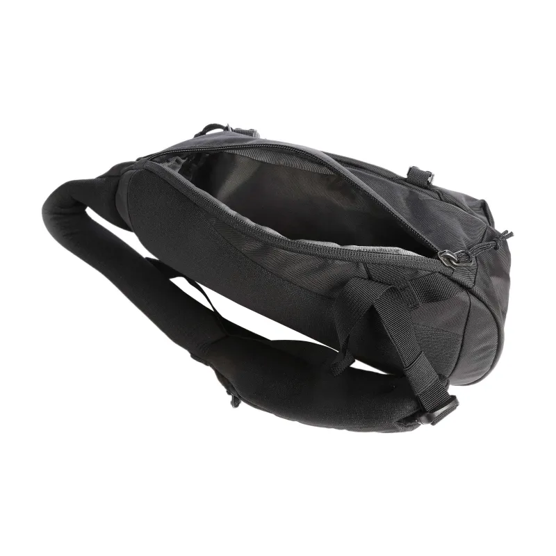 Patagonia Polyester Shoulder Bag, Sling Bag Unisex Black-2