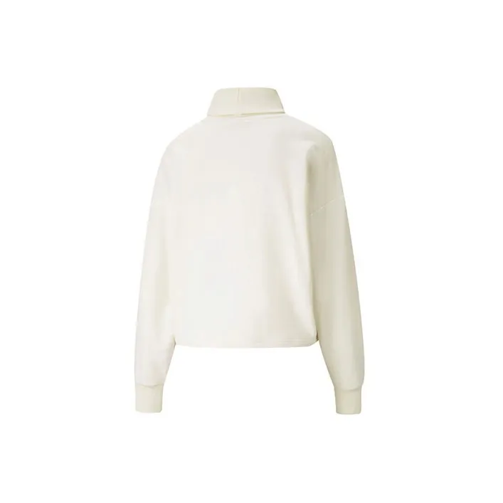 PUMA CLASSICS Sweatshirts Women's Ivory White-1