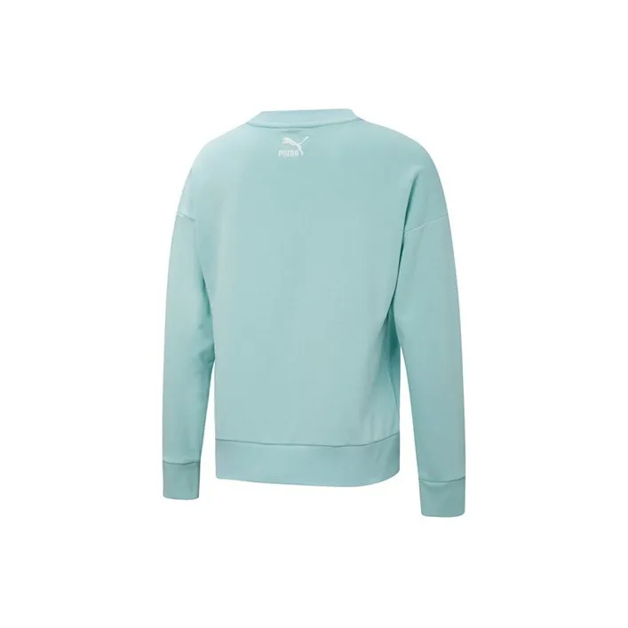 PUMA Vogue Sweatshirts Women's Sky Blue-1