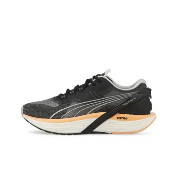 PUMA Run XX Nitro Running Shoes Women's Low Top Black/White/Orange