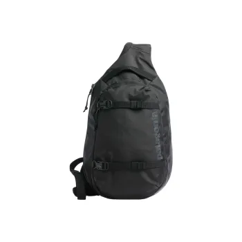 Patagonia Polyester Shoulder Bags Sling Bags Unisex Black