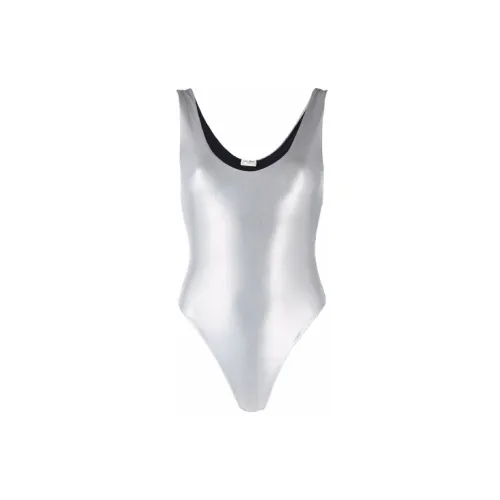 SAINT LAURENT Bodysuits Women's Gray