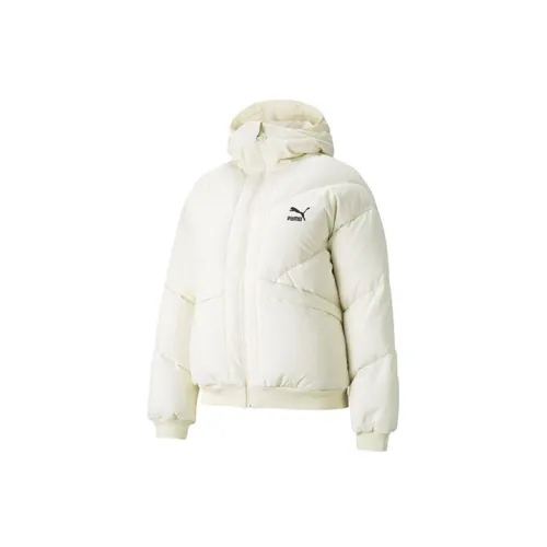 PUMA CLASSICS Down Jacket Women's Ivory White