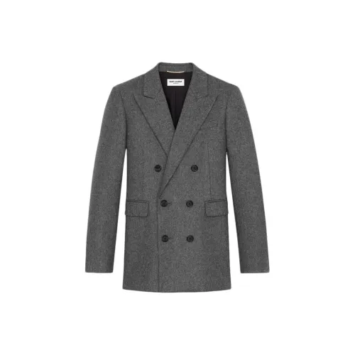 SAINT LAURENT Business Suits Women's Gray