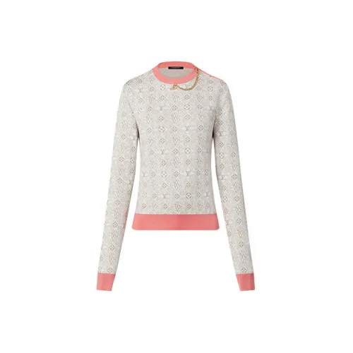 LOUIS VUITTON New Quarterly Products Of LV Sweatshirts Women's Gray