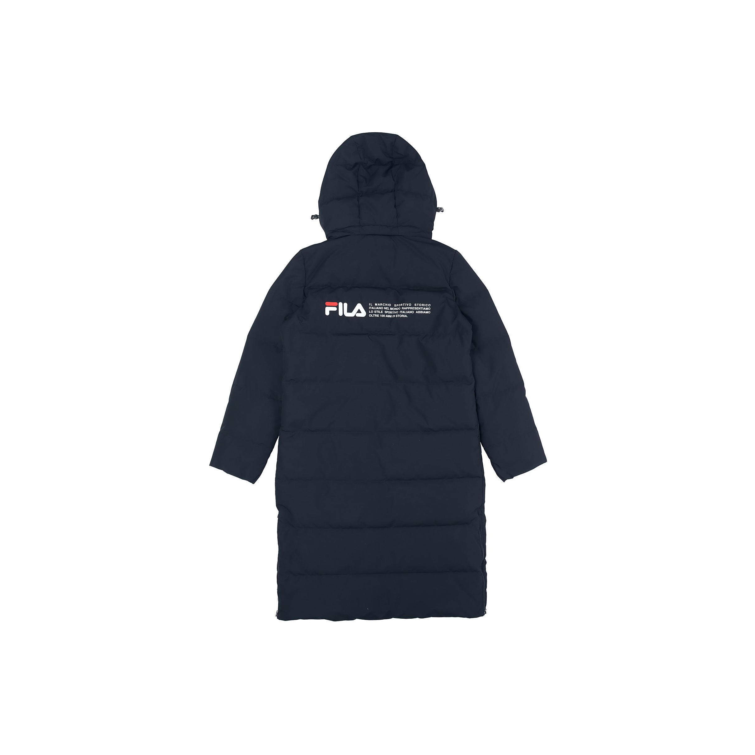 Fila long down jacket hotsell