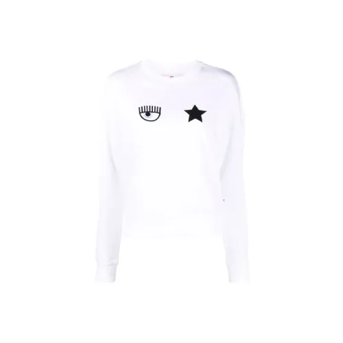 CHIARA FERRAGNI Sweatshirts Women's White