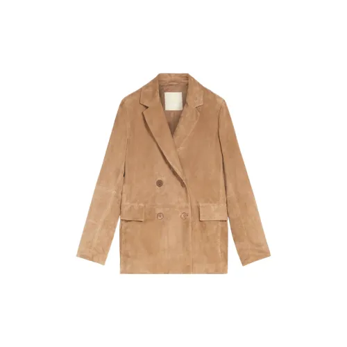 'S MAX MARA Business Suits Women's Camel