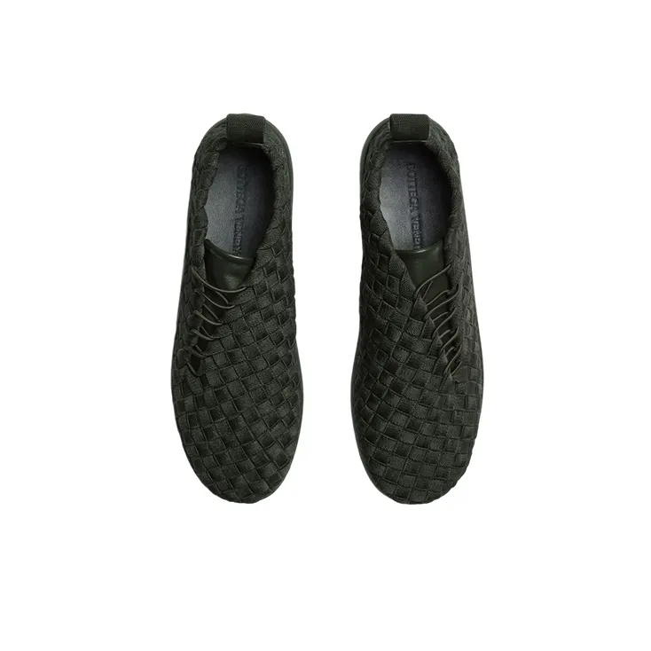 Bottega Veneta Plat Shock Absorbers Slip Resistant, Abrasion Resistant, Lightweight Low Top Athletic Shoes Men's Black-3