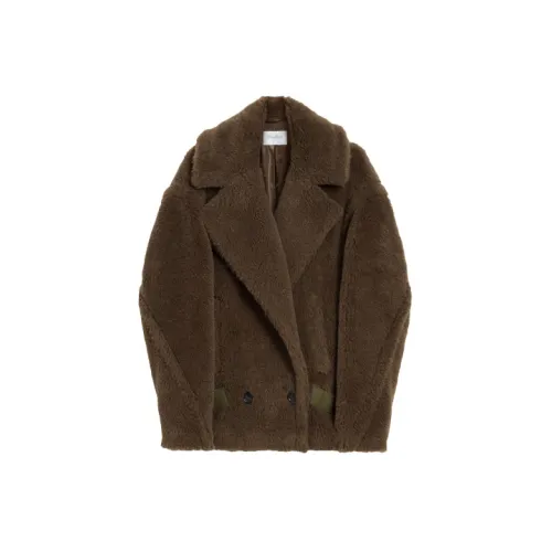 MaxMara Teddy Series Jacket Women's Brown