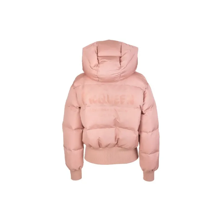Alexander McQueen Down Jacket Women's Pink-1