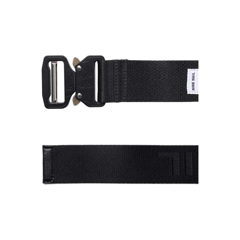 NINE NAIL Military Style Workwear Snake Buckle Nylon Canvas Belt Belt Unisex Width 3.7cm-13