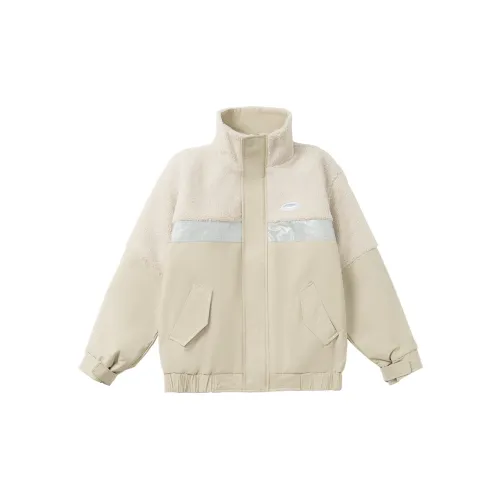 TURN SIGNAL Velvet Jackets Women's Off White