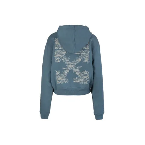 OFF-WHITE SS21 Sweatshirts Women's Haze Blue