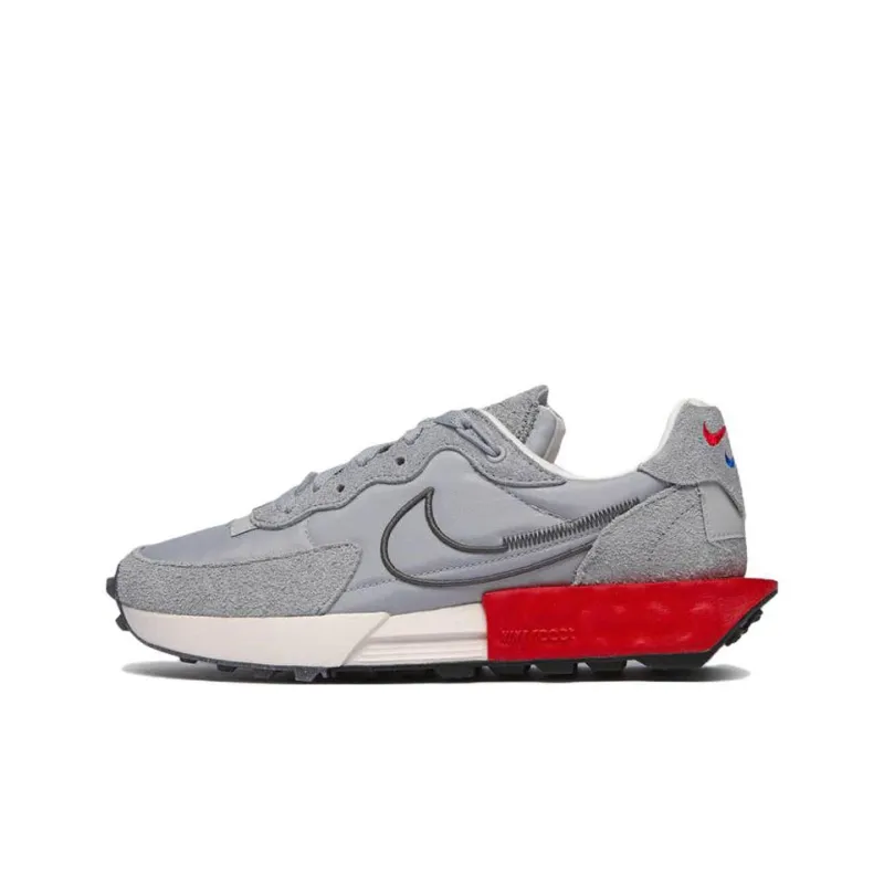 Nike Fontanka Waffle Grey Red Women's-0