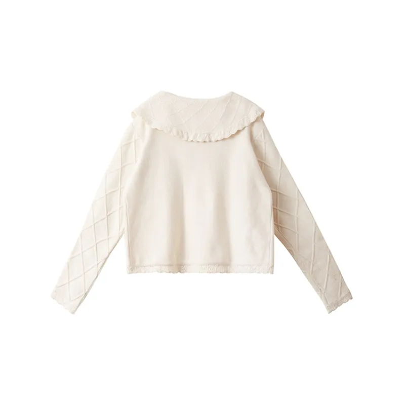 AnnoMundi Loose Fit Knitwear Women's White-1