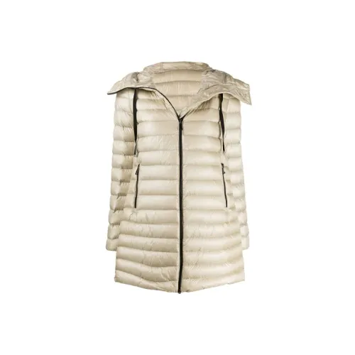 Moncler Down Jackets Women's Apricot Cream