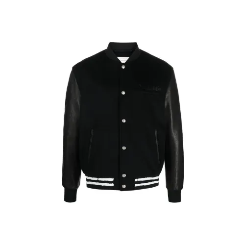 Alexander McQueen Jackets Men Black