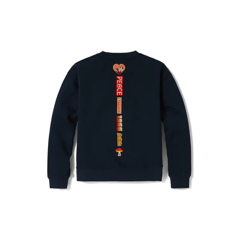 THE NORTH FACE Sweatshirts Women's Navy Blue-1