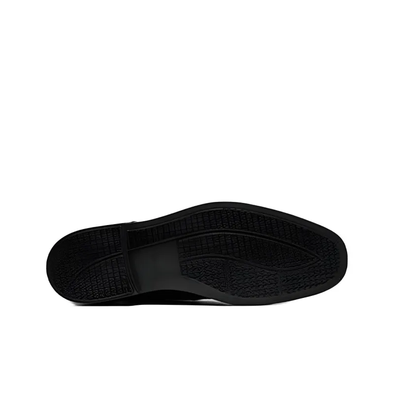 clarks Howard Walk Leather Shoes-4