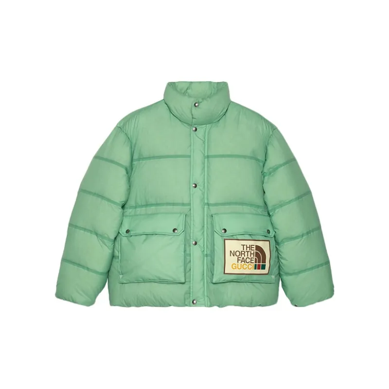 GUCCI X The North Face Padded Jacket Aqua-1