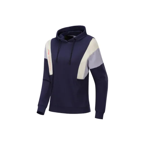 LINING Training Series Sweatshirts Women's Deep Night Blue