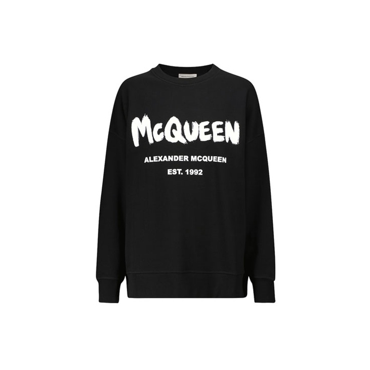 Alexander mcqueen sweatshirt womens hotsell