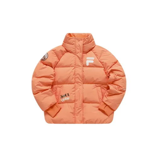 FILA FUSION Down Jackets Women's Sun Orange