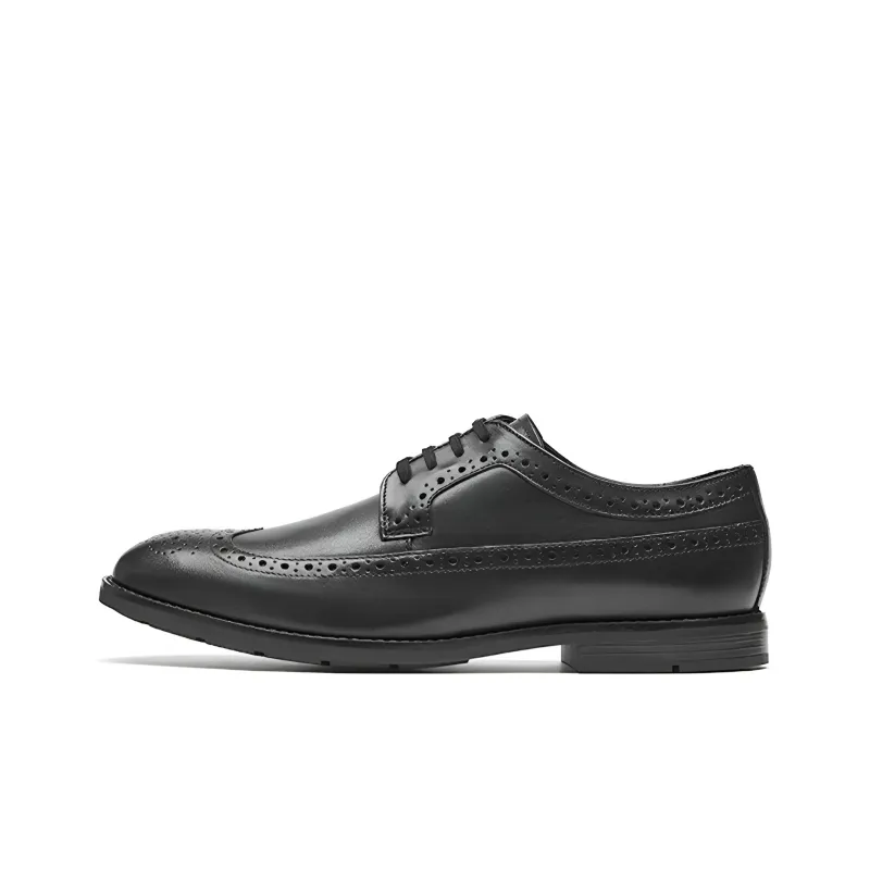 Clarks Dress Shoes Men Low Top Black-0