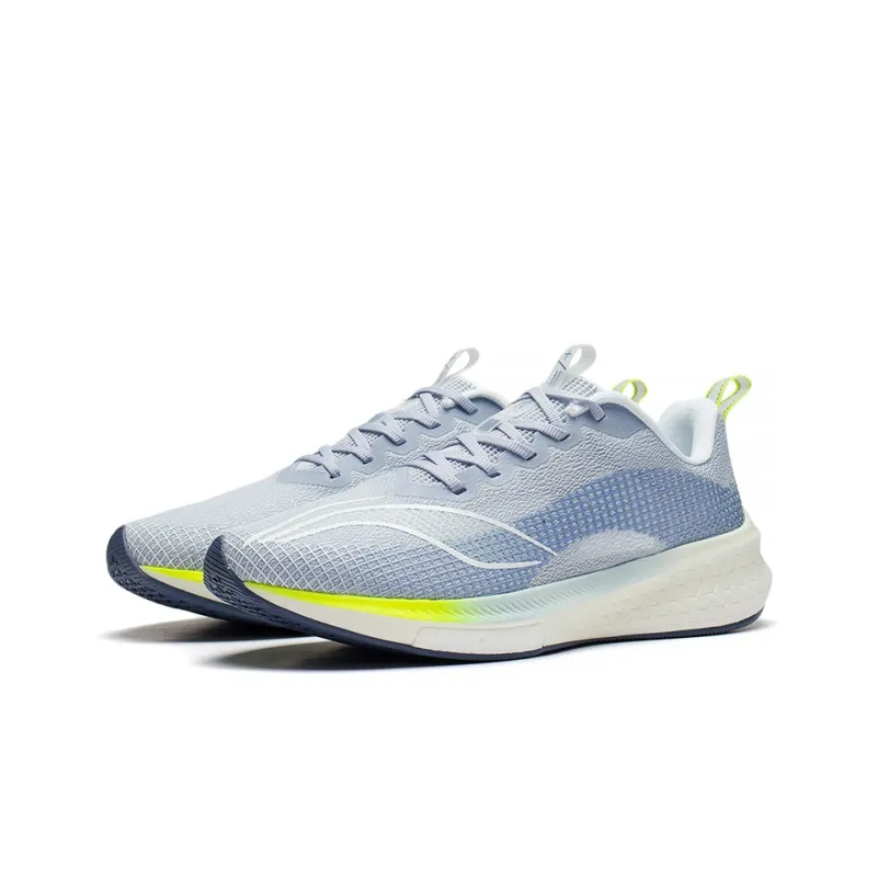 LiNing Red Hare 5 Pro Breathable Low Top Running Shoes Men's Ice Blue-2