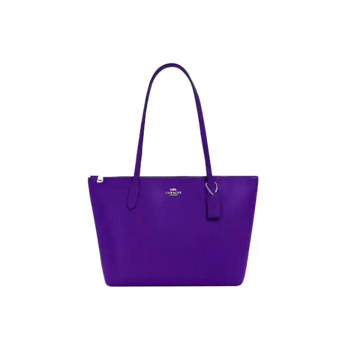 COACH Zip Top Tote Shoulder Bags-0