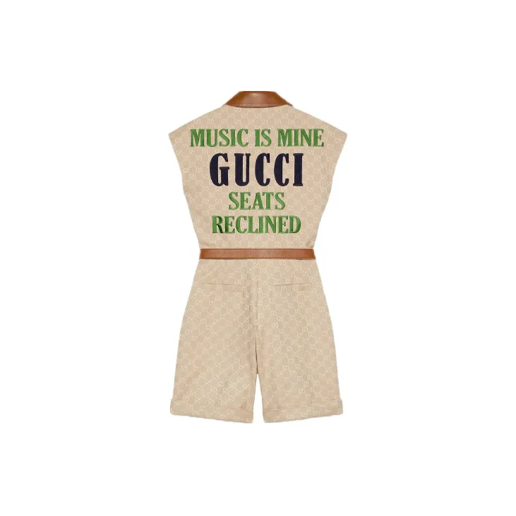 GUCCI Bodysuits Women's Ivory White-1