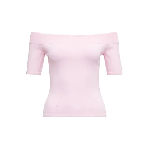 Alexander McQueen Slim Fit Knitwear Women's Pink