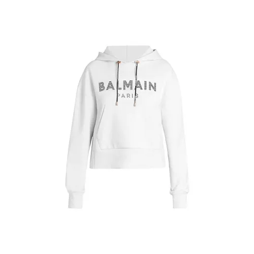 BALMAIN Sweatshirts Women's White