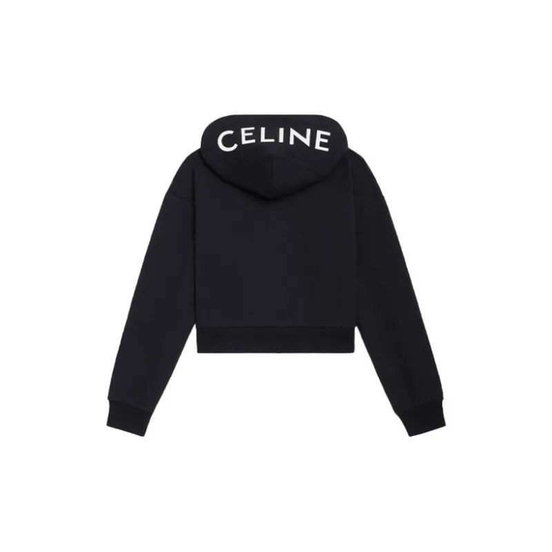 CELINE Sweatshirt Women's Black-1