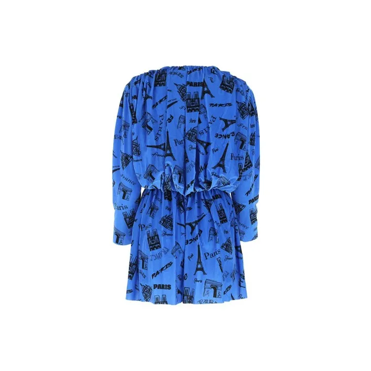 Balenciaga Bodysuits Women's Blue-1
