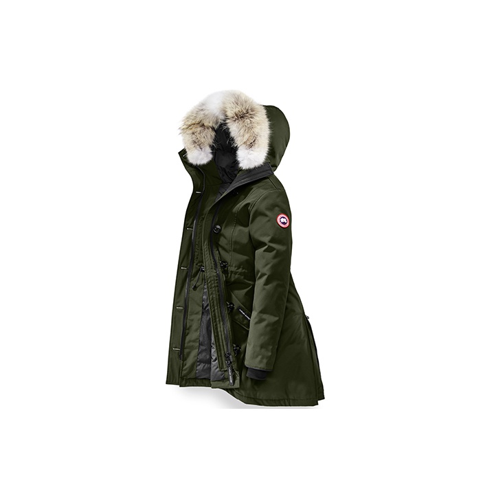 Canada Goose Rossclair Series Down Jacket Women s Army Green POIZON